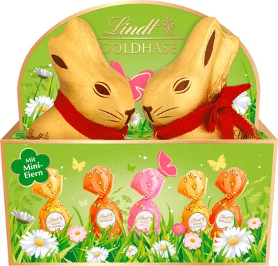Image de Lindt Lapin de Pâques en chocolat au lait Nestlé Printemps, paquet de 200 g