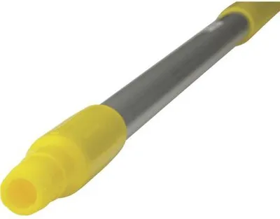 Productafbeelding van Vikan, ergonomische aluminiumsteel, 150 cm, diameter 31 mm - Kleurgecodeerd handvat voor de voedingsindustrie