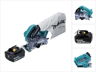 Produktbild von Makita DCC 500 M1 Akku Diamantschneider 18 V 125 mm Brushless + 1x Akku 4,0 Ah - ohne Ladegerät