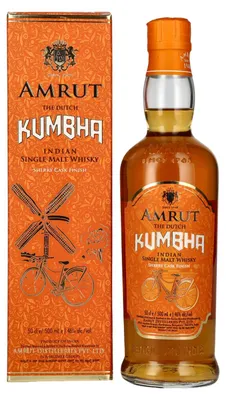 Image de Amrut THE DUTCH KUMBHA Single Malt Whisky Sherry Cask Finish 46% Vol. 0,5l en boîte cadeau