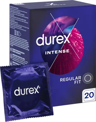 Produktbild von Durex Intense Prezerwatywy stymulujące, 20 sztuk