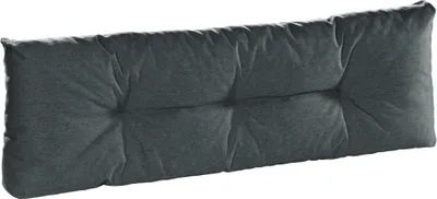 Obrázok produktu pre sleepling - Vankúš na paletu Bodyprotect Vankúšiky na paletu, sedák, operadlo, 120 x 40 cm, vysokokvalitná čalúnnická tkanina v tmavosivej farbe