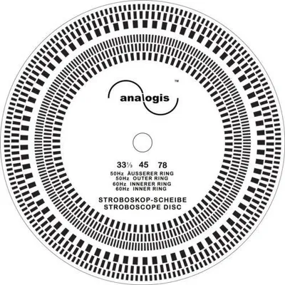 Produktbild von analogis »Perfect Pitch« Stroboskopscheibe
