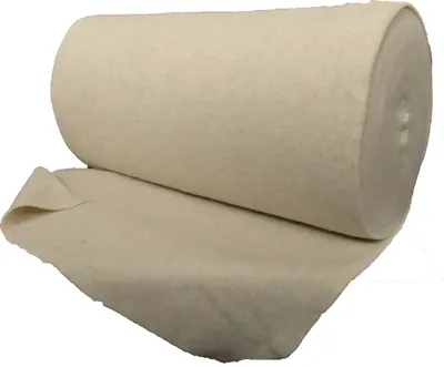 Produktbild von Nadelfilz aus 100 % Schafschurwolle 500g/m², 1,00 m breit 20,00 m lang, ca. 5mm dick (7,25 €/m²)