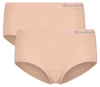 Produktbild von Bamboo Basics Nahtloser Hipster Sophie - Nude - 2-Pack, Farbe:Nude, Größe:S