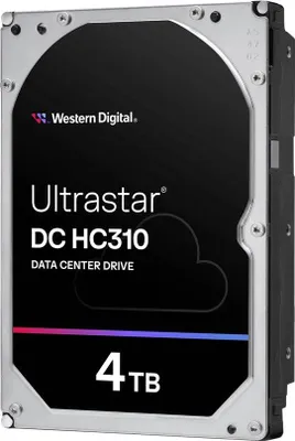 Obrázok produktu pre Western Digital Ultrastar DC HC310 HUS726T4TALE6L4, 4 TB, 7200 ot/min, 256 MB, 3.5", Serial ATA III