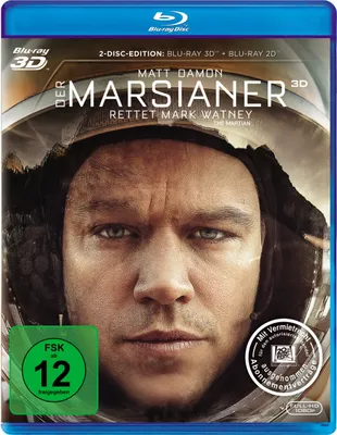 Produktbild von Der Marsianer - Rettet Mark Watney (+ Blu-ray)