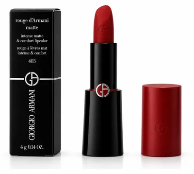 Produktbild von Giorgio Armani rouge d'armani matte lucky red 403 Lipstick 4g