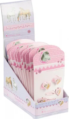 Produktbild von PFIFF Haarschmuck-Set ´Traumpferdchen´ farblich sortiert 1