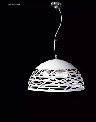 Productafbeelding van Plafondlamp, moderne kroonluchter, witte plafondlamp, lamp