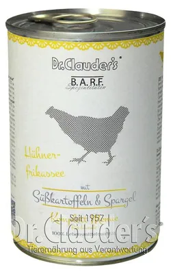 Produktbild von Dr.Clauder's BARF Dog Komplettmenü Hühnerfrikassee 400 g