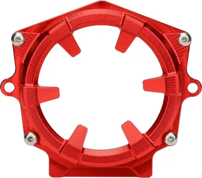 Produktbild von Motorabdeckung, Eisenmaterial, kompatibel mit Yamaha Raptor 700, Rot