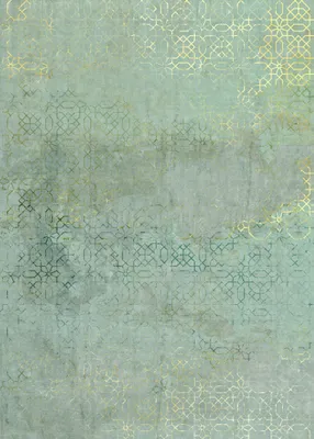 Immagine prodotto di Sanders & Sanders fotomurale motivo etnica verde e oro 200 x 280 cm