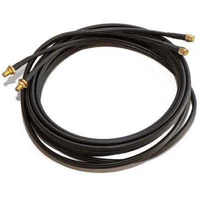 Image de Poynting Â- Accessoires pour antennes Â- Câble Â- A-CAB-92 Â- 5m twin HDF-195 Low Loss Cable SMA-Male to SMA-Female (A-CAB-092)