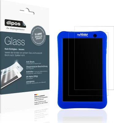Produktbild von 2x Schutzfolie für SoyMomo Tablet Pro matt - Anti-Shock 9H Folie dipos Glass Kunststoffglas