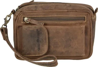 Zdjęcie produktu dla Skórzana męska torba na nadgarstek Greenburry Vintage w kolorze antycznego brązu 1732-25