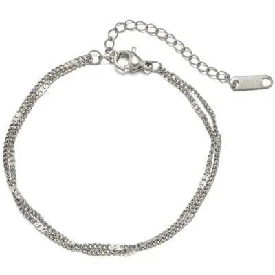 Produktbild von Elegantes Silberarmband FR-34180 für Damen KP34180