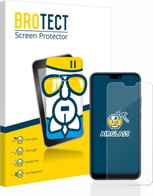 Produktbild von BROTECT Schutzglas für Huawei P20 lite 2018 Schutzfolie Panzer Folie Glas Display Schutz klar