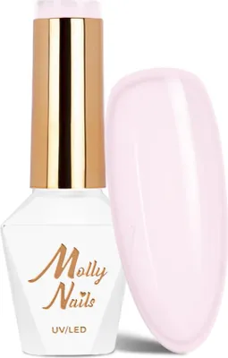Produktbild von Molly Nails French Manicure Pink Nude HEMA/Di-HEMA-freier Hybrid-Nagellack, 8 g, Nr. 135
