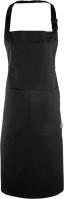 Produktbild von Premier Workwear PR112 | Latzschürze (Fairtrade Baumwolle) 60 x 84 cm - Farbe: Black - Größe: 60 x 84 cm