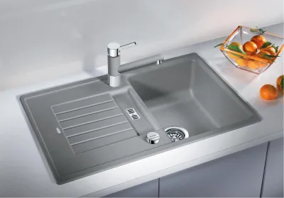 Produktbild von BLANCO ZIA 45 S SILGRANIT schwarz