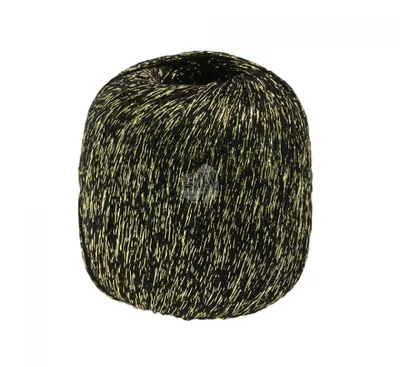 Produktbild von Lana Grossa Brillino (Beilaufgarn), Farbe:015 - Schwarz/Gold