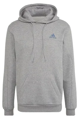 Immagine prodotto di Adidas - Felpa con cappuccio "Badge Of Sport" da uomo PP2891 (M) (grigio/argento)