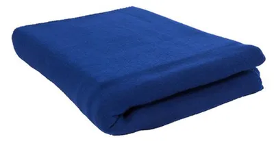Produktbild von L-Merch - Decke, Fleece, Unifarben LT1254 (150 cm x 120 cm) (Marineblau)