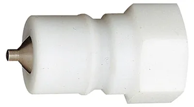 Produktbild von Riegler Verschlussnippel beidseitig absperrend, POM, G 3/8 IG, NW 7,5