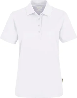 Produktbild von HAKRO Poloshirt Coolmax (Polyesterfasern) #206 Damen Gr. S weiß