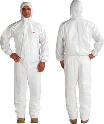 Produktbild von 3M Einwegschutzanzug 4545 Typ 5/6 weiß Größe: M