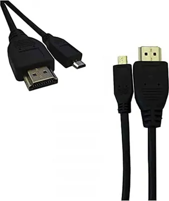Produktbild von HDMI zu Micro HDMI Kabel EDM 51234 Schwarz 1 m
