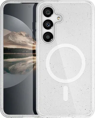 Image de imoshion Sparkle Backcover avec MagSafe pour le Samsung Galaxy S25 Plus - Transparent