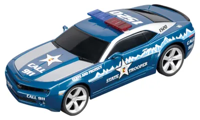 Zdjęcie produktu dla Carrera 20027670 - EVOLUTION Chevrolet Camaro "State Trooper" z oświetleniem