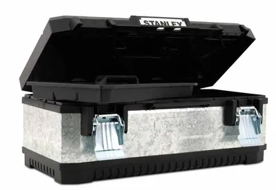Produktbild von STANLEY Werkzeugkoffer 26" Werkzeugbox Metall Kunststoff galvanisiert 1-95-620