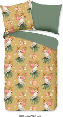 Produktbild von Duvet cover Pure 135x200 + 1* 80x80 cm - parrots