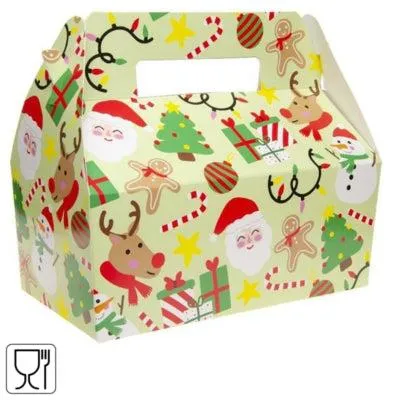 Image de Boîte en carton pour menu de Noël, 22,5 cm | 48 pièces