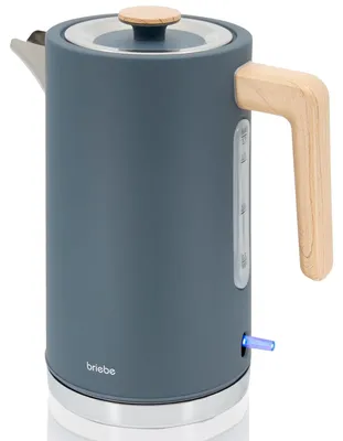 Image de Bouilloire électrique, 1,7 L, sans fil, 2200 W, sans BPA, grise