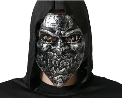 Immagine prodotto di Maschera di Halloween Atosa Nero Nero Taglia Unica