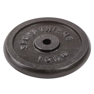 Produktbild von Sport-Thieme Hantelscheibe "Gusseisen", 15 kg