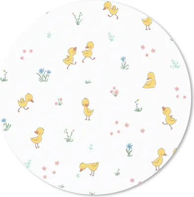 Produktbild von MuchoWow® Mauspad Mousepad Ente - Baby - Tiere 30x30 cm - Mousepads - Maus Mat - Pad - Mausunterlage - Tischunterlage - Schreibtischmatten