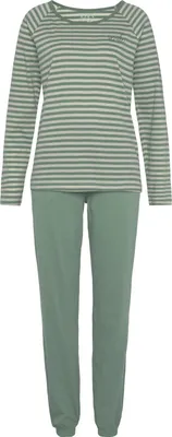 Produktbild von Vivance Dreams by Lascana Pyjama Grün Größe 56/58