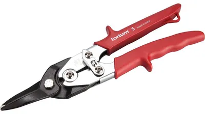 Obrázok produktu pre Fortum (4770902) nožnice na plech s prevodom, 255 mm, rovné, CrMo