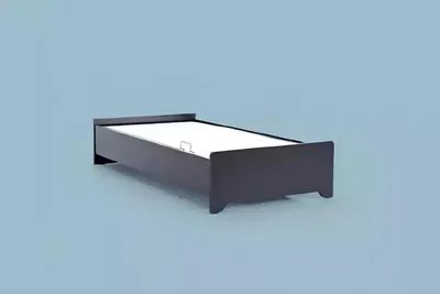Obrázek produktu pro Designové postele Dětská postel Postel pro mládež Dřevěný nábytek s měkkým čalouněním 100x200cm