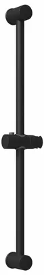 Produktbild von vidaXL Duschkopfhalter Schwarz 71 cm Edelstahl