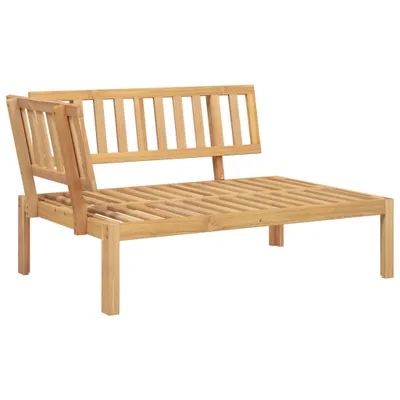 Produktbild von vidaXL Garten-Ecksofa aus Paletten Massivholz Akazie