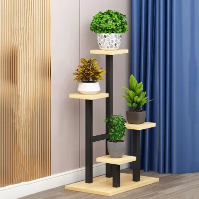 Productafbeelding van 4-Tier Plantenstandaard voor Binnen en Buiten