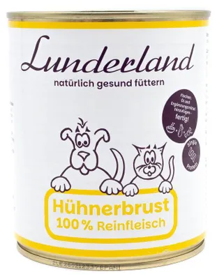 Image de Lunderland Dose Hühnerbrust 800gx12