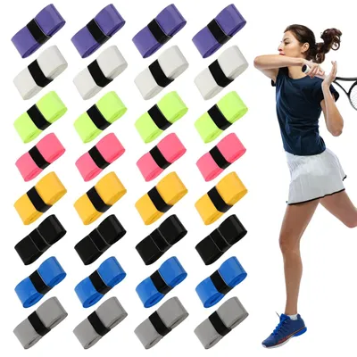 Image de Solidchoice - Lot de 24 bandes adhésives pour poignées de raquettes de tennis