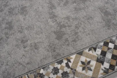 Immagine prodotto di Tapiso Runner Antiscivolo Moderno Grigio Soggiorno 100 x 250